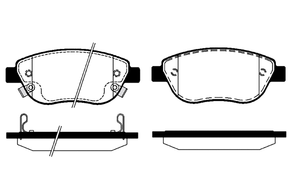 Brake Pad Set, disc brake (RA.0761.8)