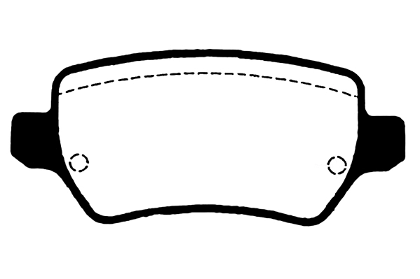 Brake Pad Set, disc brake (RA.0815.1)