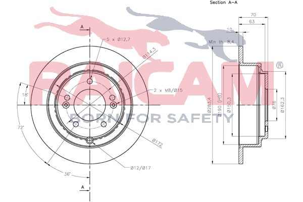 Brake Disc (RD01294)
