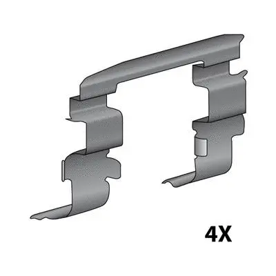 Accessory Kit, disc brake pad (12079676)