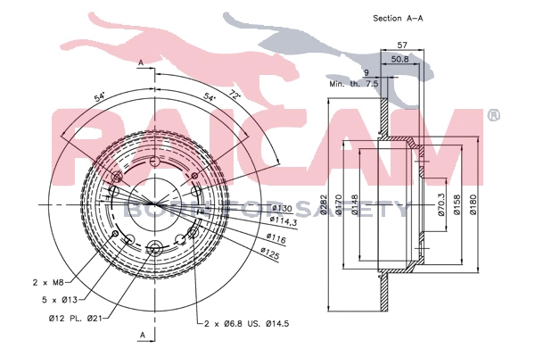 Brake Disc (RD00301)