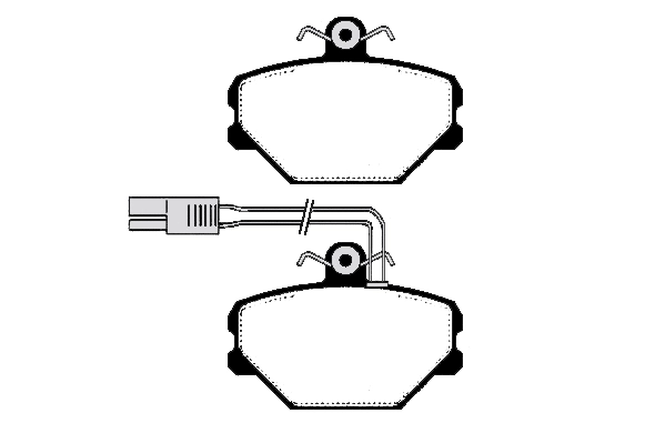 Brake Pad Set, disc brake (RA.0349.0)