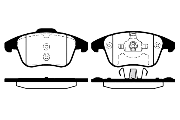 Brake Pad Set, disc brake (RA.0890.0)