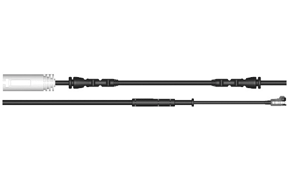 Warning Contact, brake pad wear (KS0098)