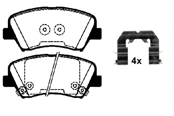 Brake Pad Set, disc brake (RA.1035.0K1)