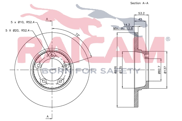Brake Disc (RD00723)