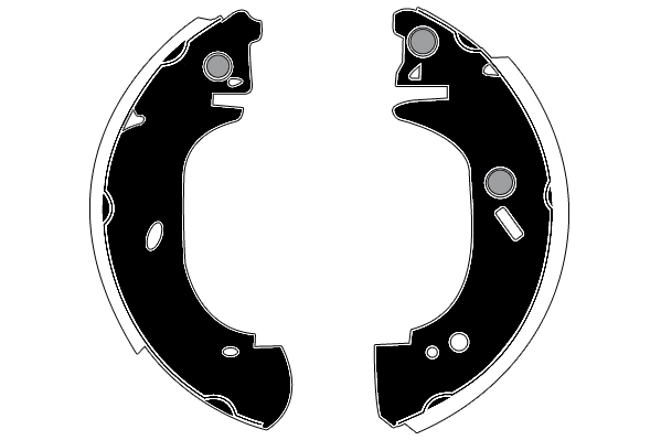 Brake Shoe Set (RA26750)