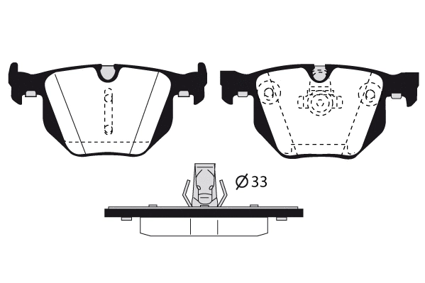 Brake Pad Set, disc brake (RA.0554.5)