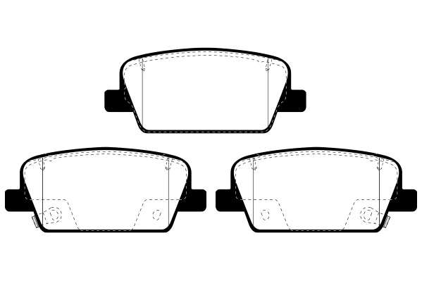 Brake Pad Set, disc brake (RA.1265.0)