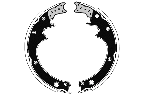 Brake Shoe Set (RA25200)