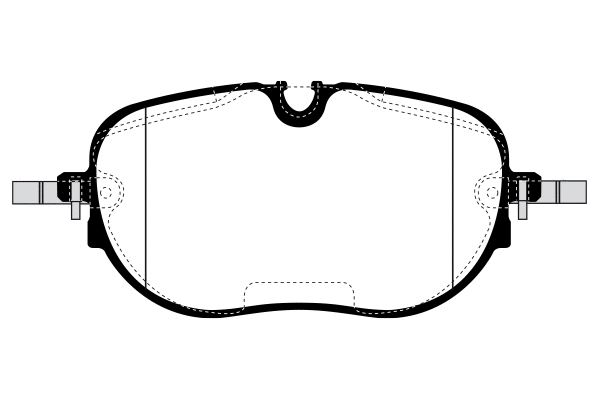 Brake Pad Set, disc brake (RA.1307.1)