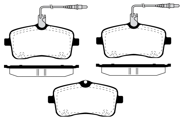 Brake Pad Set, disc brake (RA.0839.2)
