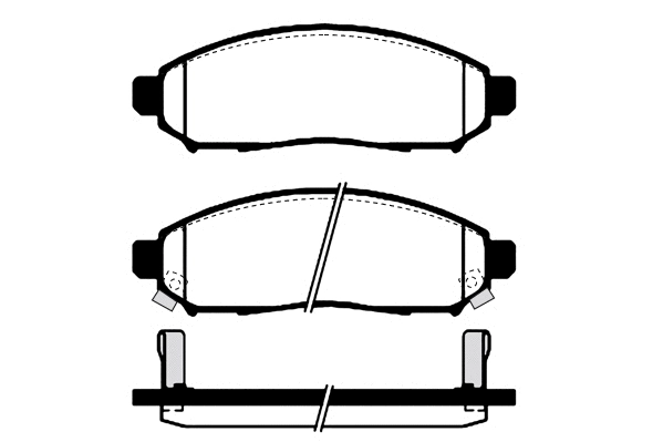 Brake Pad Set, disc brake (RA.1149.0)