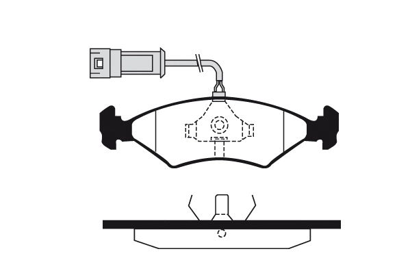 Brake Pad Set, disc brake (RA.0219.7)