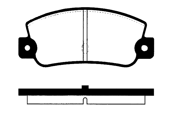 Brake Pad Set, disc brake (RA.0345.0)