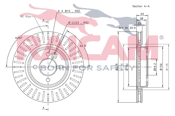 Brake Disc (RD00718)