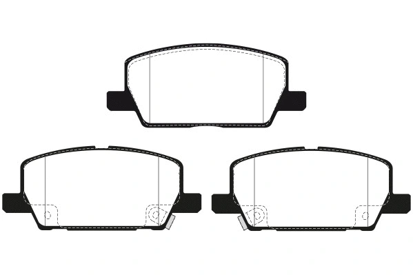 Brake Pad Set, disc brake (RA.1253.0)