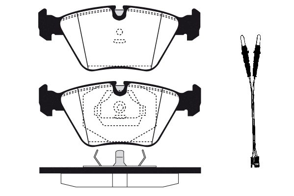 Brake Pad Set, disc brake (RA.0393.2)