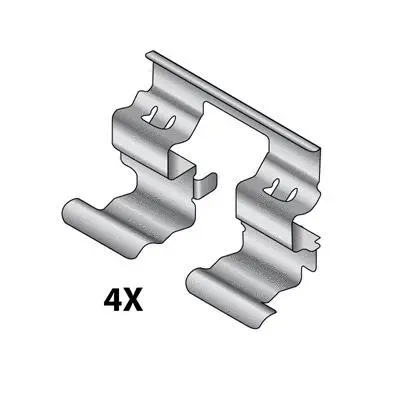 Accessory Kit, disc brake pad (12079616)