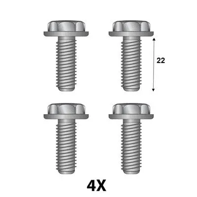 Accessory Kit, disc brake pad (12079418)