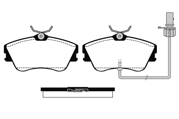 Brake Pad Set, disc brake (RA.0668.1)