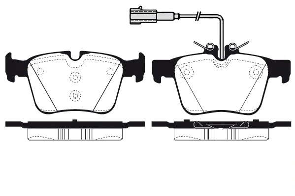 Brake Pad Set, disc brake (RA.1165.0)