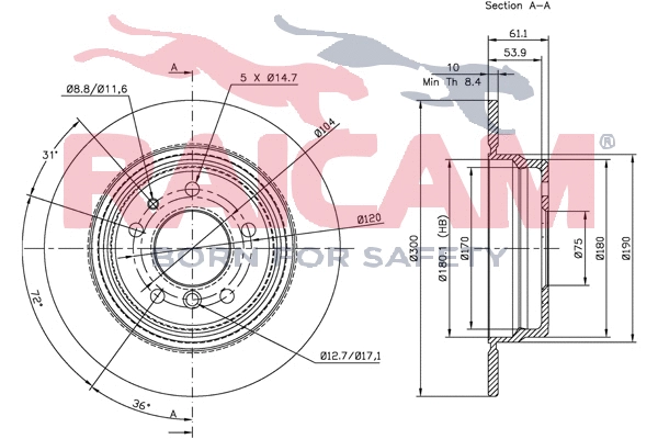 Brake Disc (RD00046)