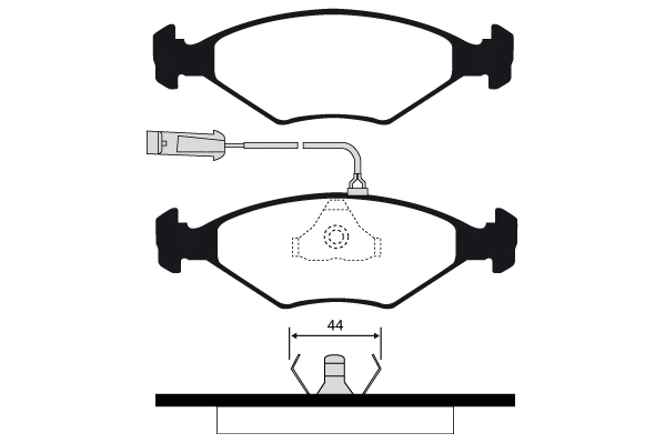 Brake Pad Set, disc brake (RA.0331.2)