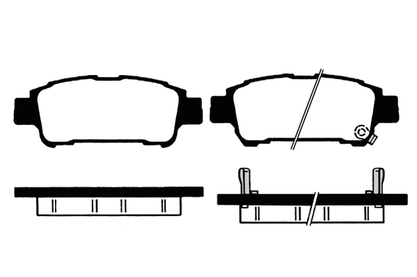 Brake Pad Set, disc brake (RA.0812.0)