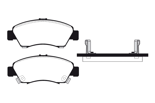 Brake Pad Set, disc brake (RA.0454.0)