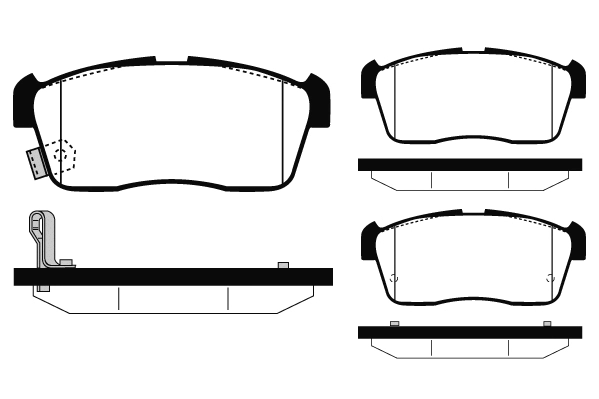 Brake Pad Set, disc brake (RA.0506.0)