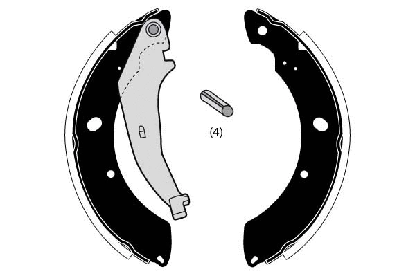 Brake Shoe Set (RA30760)