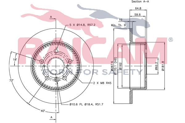Brake Disc (RD00814)