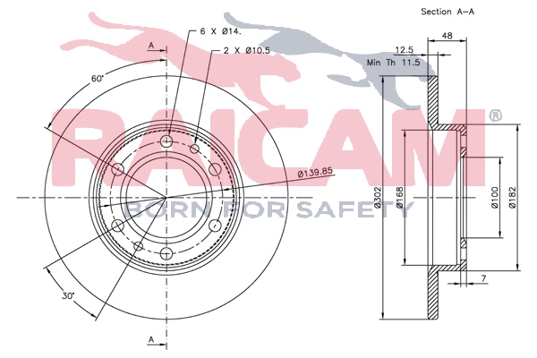 Brake Disc (RD00772)