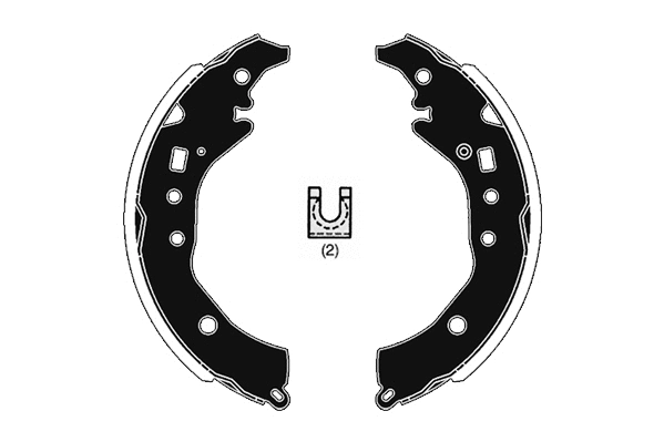 Brake Shoe Set (RA20180)