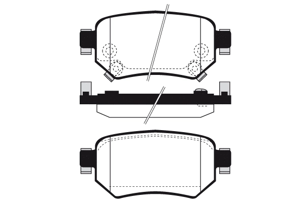 Brake Pad Set, disc brake (RA.1156.0)