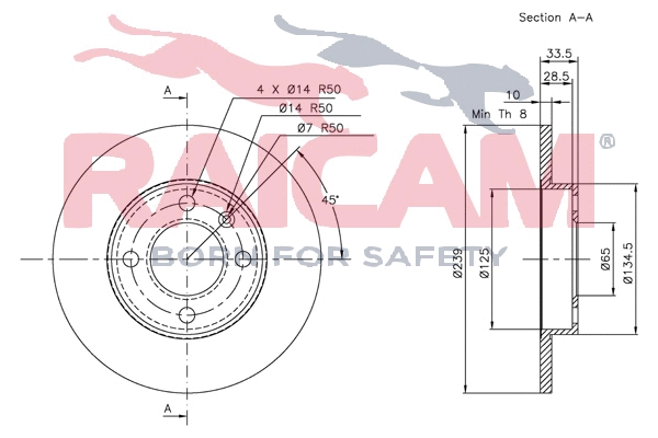 Brake Disc (RD00881)