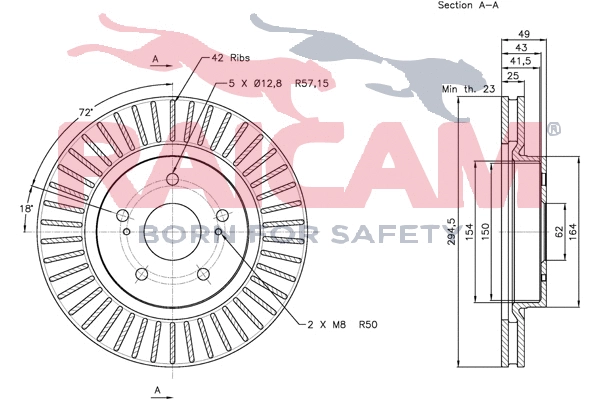 Brake Disc (RD01009)