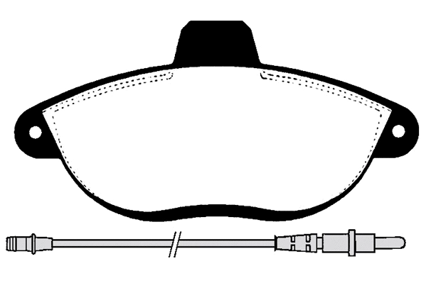 Brake Pad Set, disc brake (RA.0619.0)