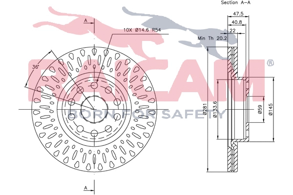 Brake Disc (RD00197)