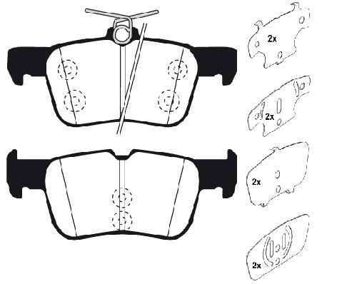 Brake Pad Set, disc brake (RA.1112.3)