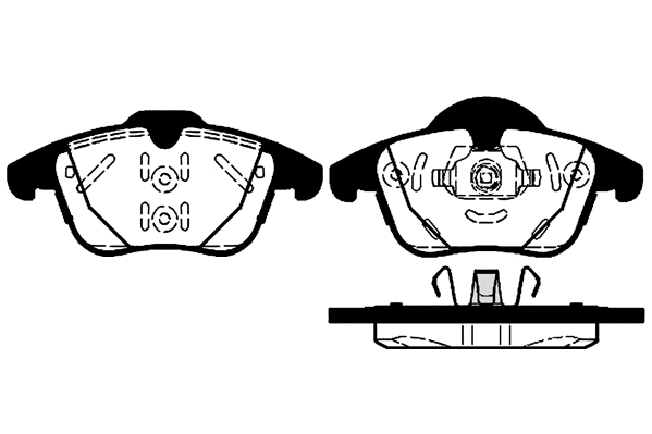 Brake Pad Set, disc brake (RA.0894.1)