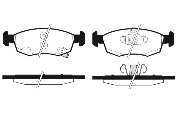 Brake Pad Set, disc brake (RA.1270.0)