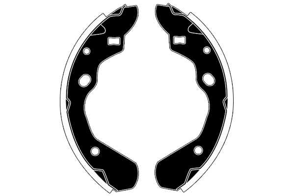 Brake Shoe Set (RA25800)
