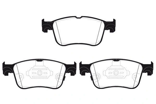 Brake Pad Set, disc brake (RA.1238.0)