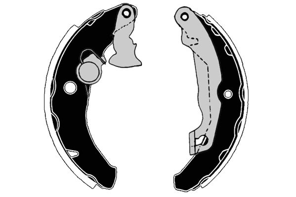Brake Shoe Set (RA27680)
