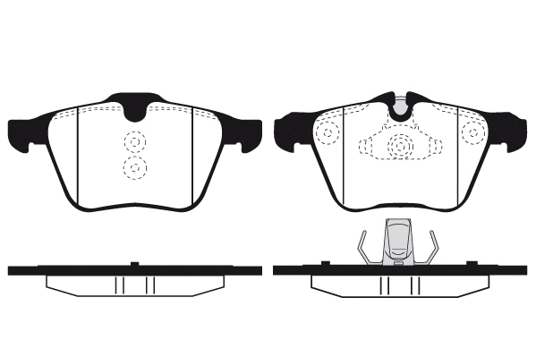 Brake Pad Set, disc brake (RA.1096.2)