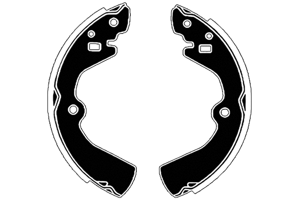 Brake Shoe Set (RA25480)