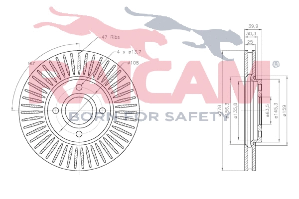 Brake Disc (RD01350)