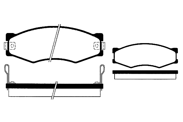 Brake Pad Set, disc brake (RA.0514.0)